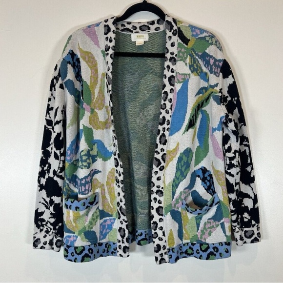 MAEVE for Anthropologie Savannah Contrast Cardigan - Picture 1 of 7